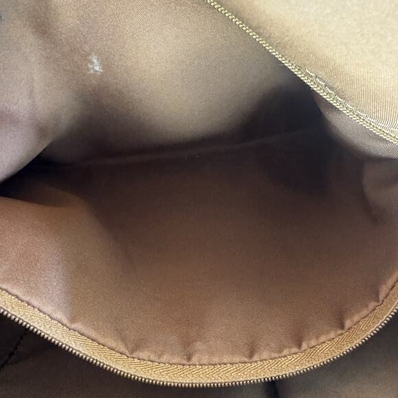 Fossil Mimi Brown Pebble Leather Shopper Tote Handbag Purse Shoulder Bag - Picture 10 of 16